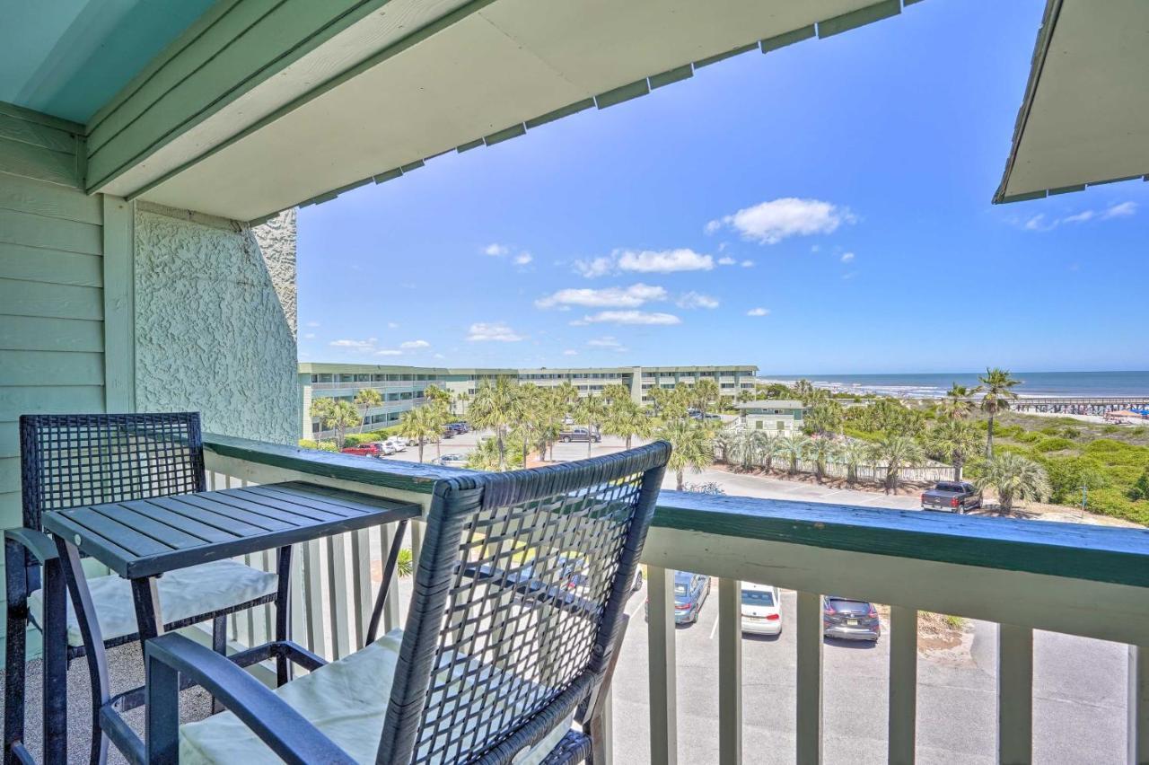 Isle Of Palms Beachfront Condo With Balcony And Pool! Buitenkant foto