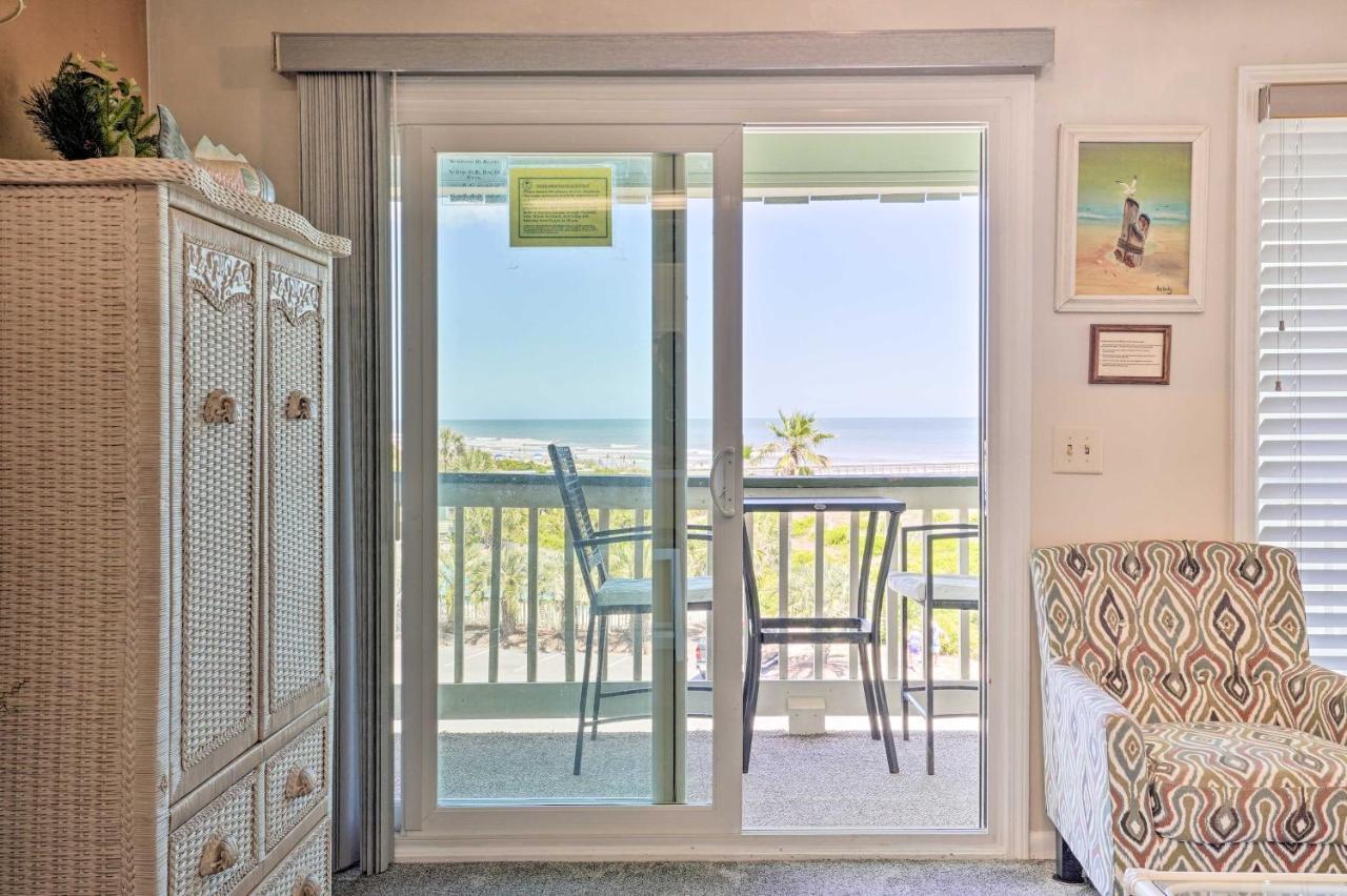 Isle Of Palms Beachfront Condo With Balcony And Pool! Buitenkant foto