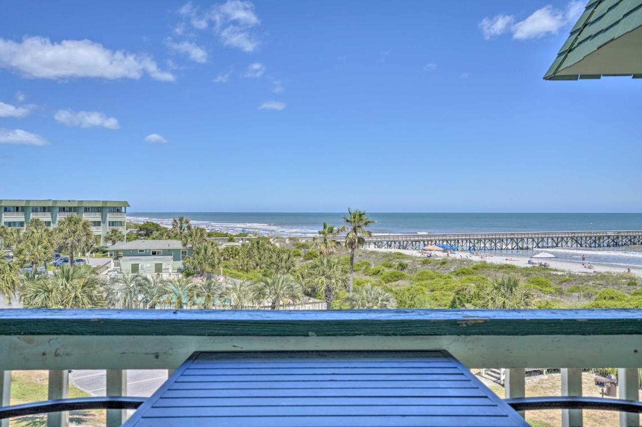 Isle Of Palms Beachfront Condo With Balcony And Pool! Buitenkant foto