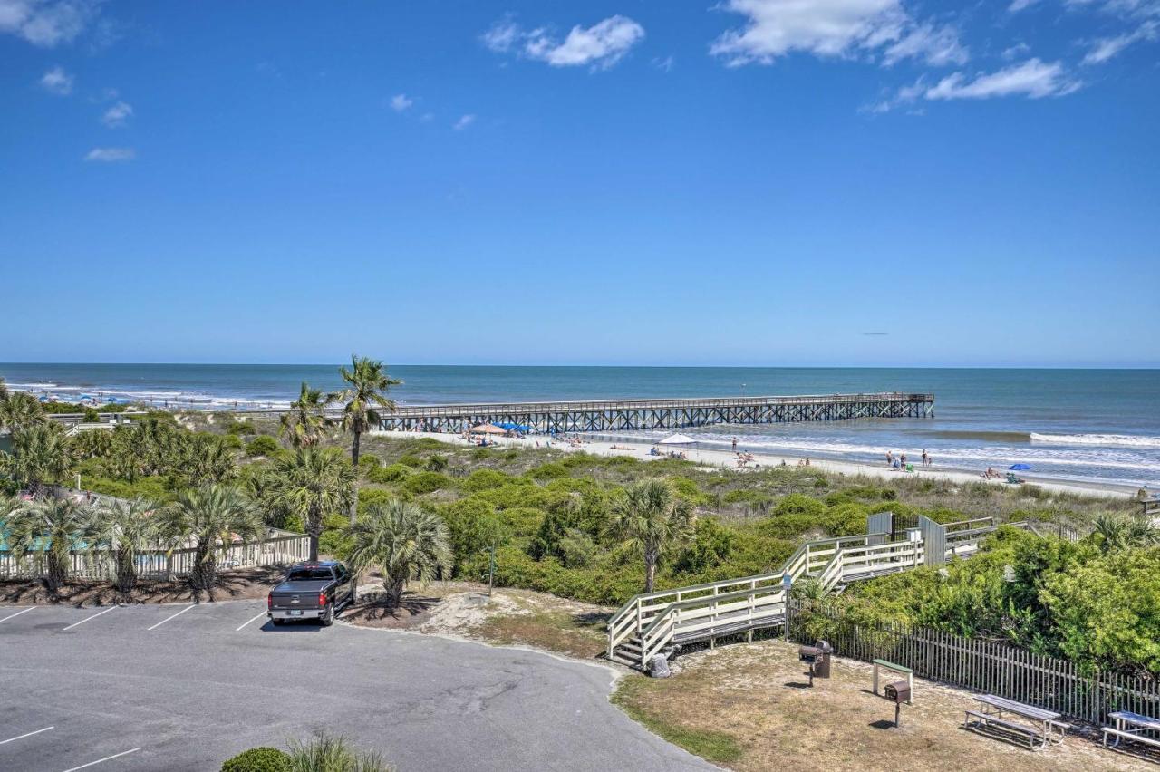 Isle Of Palms Beachfront Condo With Balcony And Pool! Buitenkant foto