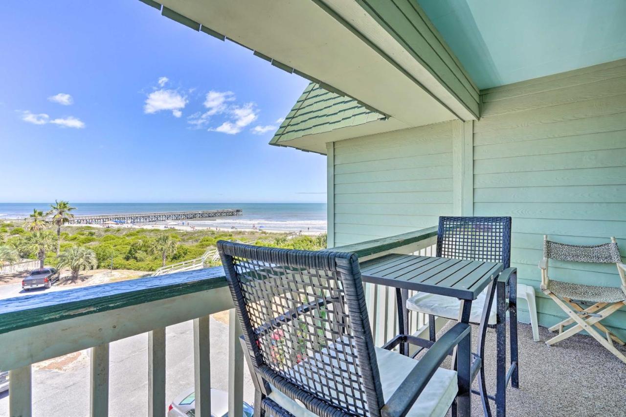 Isle Of Palms Beachfront Condo With Balcony And Pool! Buitenkant foto