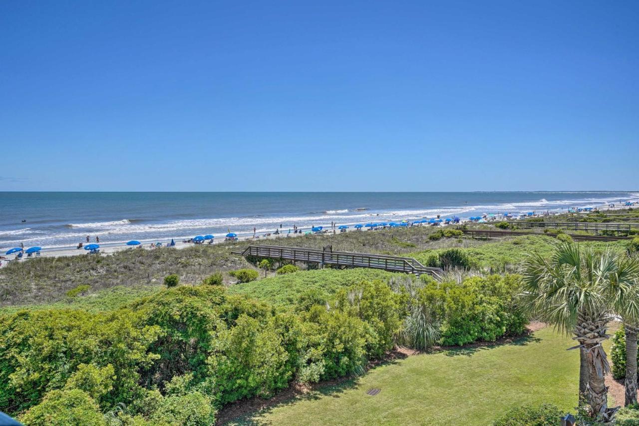 Isle Of Palms Beachfront Condo With Balcony And Pool! Buitenkant foto
