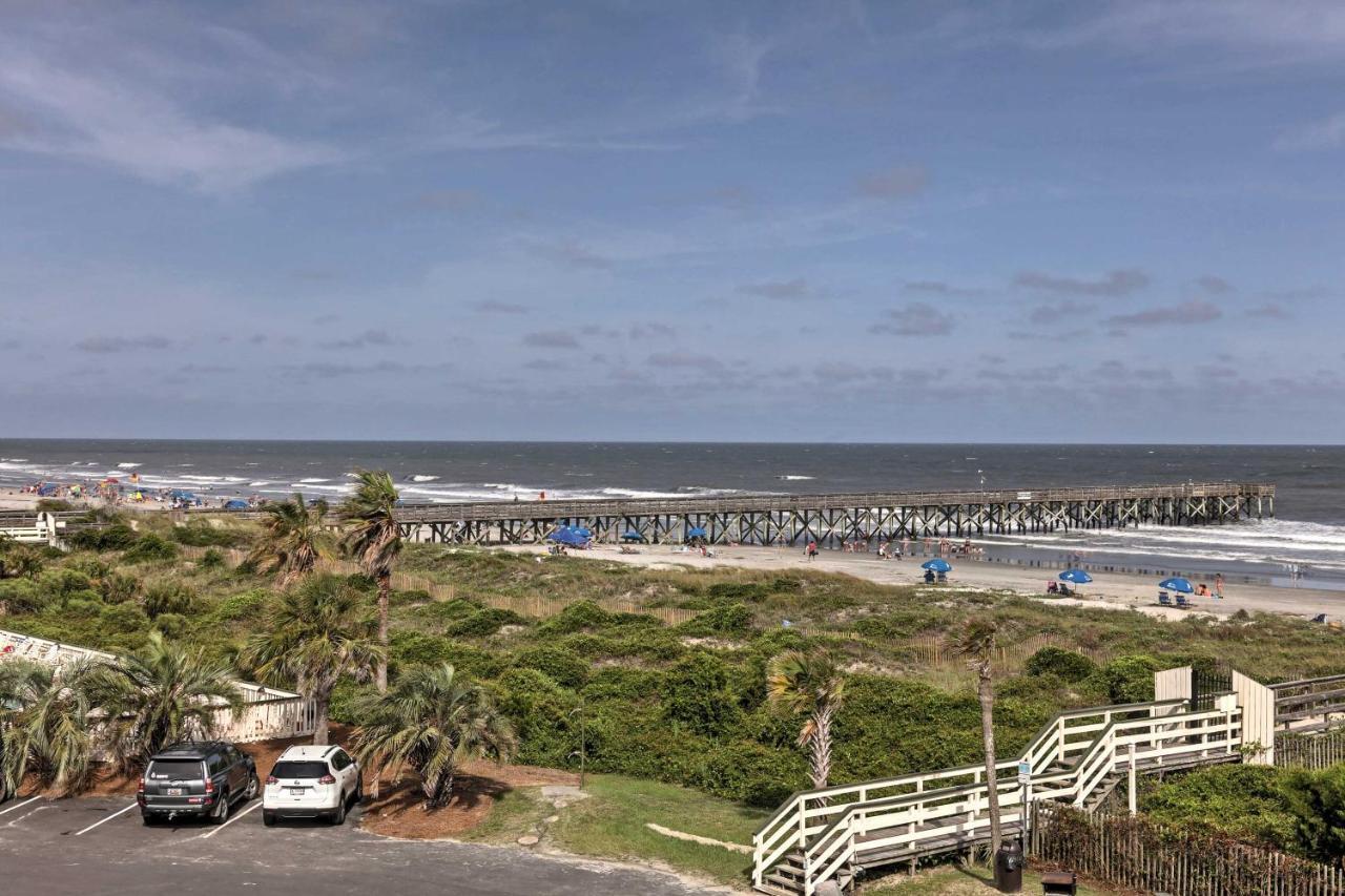 Isle Of Palms Beachfront Condo With Balcony And Pool! Buitenkant foto